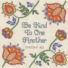 With over 200 designs, you'll find something here that is perfect for your next cross stitch project. Design Works Be Kind To One Another Cross Stitch Kit 2905 123stitch