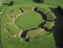 Roman Amphitheatre Caerleon | Roman britain, Roman empire, Newport wales