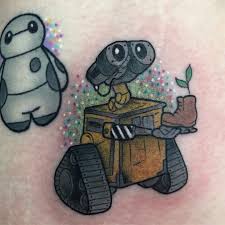 Tattoofilter is a tattoo community, tattoo gallery and international tattoo artist, studio and event directory. Super Teeny Tiny Walle Tattoo Next To Baymax Wall E Tattoo Disney Tattoos Disney Tattoo Flash