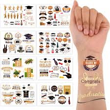 Check out our dot tattoo selection for the very best in unique or custom, handmade pieces from our bath & beauty there are 1778 dot tattoo for sale on etsy, and they cost sgd 21.11 on average. 8 Pieces Graduation Temporary Tattoo Stickers Graduation Tattoos Congrats Grad Party Graduation Decorations Tattoos For 2019 Graduation Party Supplies Buy Online In Andorra At Andorra Desertcart Com Productid 207359589