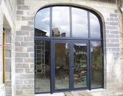 Nos baies vitrées sont disponibles en bois, en pvc, en alu ou multimateriaux. Realisations Alu Badre Menuiserie Aluminium Et Pvc