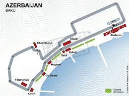 Cars rushing through the ancient city — only on the formula 1 track in baku. Baku Gp