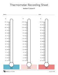 Teaching Your Kindergartens About The Tools That Scientists Use Use This Free Printable To Teach Them About Thermometers And Teaching Lesson Recording Sheets