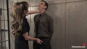 Steven Sweat and Danielle Foxxx: Shemale Blowjob Porn by FapHouse