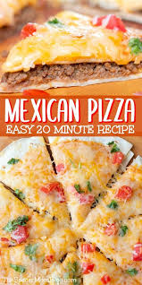 Copycat Mexican Pizza Recipe Recipe Mexican Food Recipes Easy Mexican Pizza Mexican Pizza Recipe