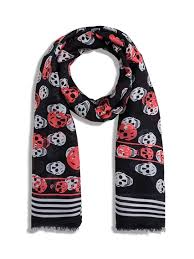 Modal Skull Scarf Alexander Mcqueen Price Gaudenzi Boutique