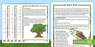 So, depending on where you live, and the size of the cat/owl, it could happen. Barn Owls Non Chronological Report And Reading Comprehension