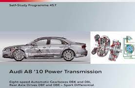 New Post Vag Ssp 457 Audi A8 2010 Power Transmission Eight Speed Automatic Gearboxes 0bk And 0bl Rear Axle Drives 0bf And 0be Sp Audi A8 Audi Transmission