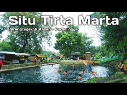 Agak sulit menemukan jalan masuk curug ini karena ga ada. Situ Tirta Marta Kutasari Purbalingga Telaga Bening Di Lereng Gunung Slamet Youtube