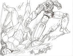 One shall stand, one shall fall. Optimus Prime Vs. Dreadwing by Weltall84  -- Fur Affinity [dot] net