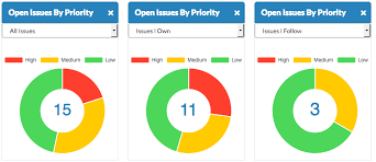 Open Issues By Priority Chart Support Center