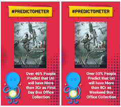 Over 46 People Predict That Uri Will Have More Than 3crore As First Day Box Office Collection Predictions Box Office Collection Box Office