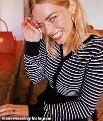 Weaving began her career in her home country, landing her first role on the series out of the blue (2008). Samara Weaving 27 Is Engaged Creative Producer Jimmy Warden Daily Mail Online