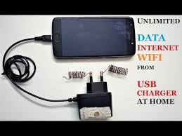 Get Free Data Internet Wifi From Home Usb Charger Youtube Wifi Mobile Charger Usb Chargers