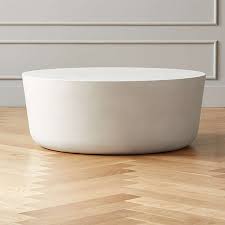 South shore mezzy contemporary coffee table. Cement Tables Cb2