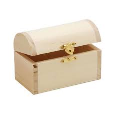 Natural Unfinished Wooden Chest Box 4 7 X 2 4 X 3 1 In 2020 Unfinished Wood Boxes Wood Boxes Treasure Chest
