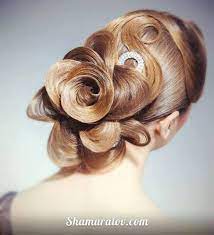 Farrux Shamuratov Enas Yperoxos Kallitexnhs Apo Th Rwsia Hair Styles Long Hair Updo Up Hairstyles