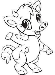 Farm animal coloring pages 55 free farm animals coloring pages. Baby Cow Coloring Page Free Printable Coloring Pages For Kids