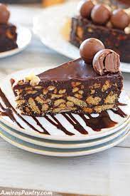A basic recipe for rolled baking powder biscuits. Chocolate Biscuit Cake Lazy Cake Amira S Pantry