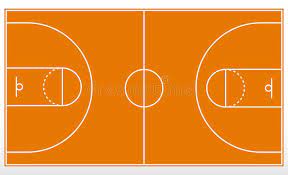 En el basquetbol amateur las medidas pueden ser. Margen De Beneficio De La Cancha De Basquet Esquema De Lineas En La Cancha De Basquet Ilustracion Del Vector Ilustracion De Entarimado Torneo 110279384