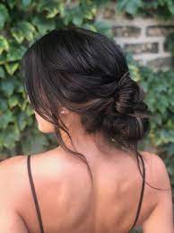 Pair This Dreamy Messy Updo With A Low Back Or Backless Dress For The Perfect Romantic Prom Look Hairstyle Hair Styles Long Hair Styles Bridesmaid Hair Long