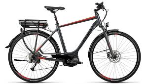 Cube Touring Hybrid 400 Elcykel Herr Gra Rod Cyklar Elcykel Cykel