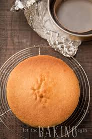 If a cake is baked at a relatively low temperature, these steps take place more slowly and evenly throughout the cake with less overlap in processes. Simple Yellow Sponge Cake Recipe Let The Baking Begin