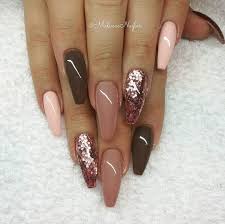 November Nails Fall Acrylic Nails November Nails Nail Designs
