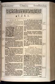 Ezra Original 1611 Kjv 1611 King James Bible Scripture Images King James Bible