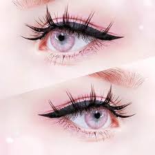 Vcee Elizabeth Pink Colored Contact Lenses Anime Eye Makeup Contact Lenses Colored Colored Eye Contacts If you're wanting cheap colored. anime eye makeup
