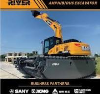 Unterwasserbagger Amphibienbagger Amphibischer Bagger mit großem Eimer zu verkaufen
