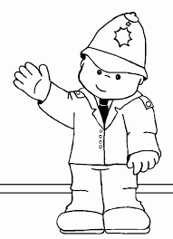 Policeman coloring book police officer at work vector. Police Coloring Pages Pictures Policeman Coloring Book Pages Coloring Home