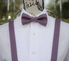 Black Bow Tie And Suspenders Set 30 206 Mauve Bow Tie And Suspenders Set Bowtie And Suspenders Groomsmen Suspenders Green Bow Tie