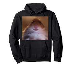 Unique staring hamster stickers featuring millions of original designs created and sold by independent artists. Dank Meme Hamster Staring Front Camera Shirt Buy Online In Bulgaria At Bulgaria Desertcart Com Productid 149395252