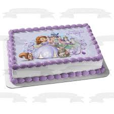 I arranged the tabel and decorations for my frens' daughters's bday. Sofia The First Princess Castle Disney Whatnaught Clover Edible Cake Topper Image Abpid05898 Walmart Com Walmart Com