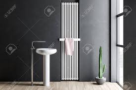 dark gray walls, wooden