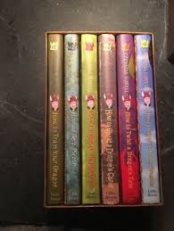 How To Train Your Dragon Hardcover Box Set 1 6 Cressida Cowell 6 Book Series How To Train Your Dragon How To Train Dragon Hardcover