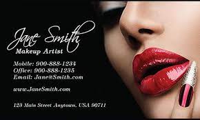 Red Lips Beautician And Makeup Artist Business Card Design 601131 Makeup Artist Business Cards Design Artist Business Cards Makeup Artist Business Cards