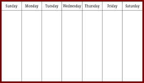 Apart from that, you have the option to choose your week starts from sunday or monday. New One Week Printable Calendar Free Printable Calendar Monthly