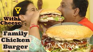 The others were moved to the facility. Family Chicken Burger Big Chicken Burger Cooked Live On The Show Youtube
