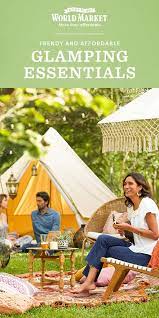 Go Glamping From The Comfort Of Your Own Home This Summer Shop Bohemian Inspired Backyard Styles Sure To Impress Guests Glamping Camping Fun Camping Glamping