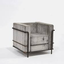 Thedesignwalker Concrete Furniture Corbusier Chair Concrete Design