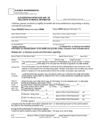 Kaiser provides medicare coverage for seniors who are 65 or older and for people qualified for medicare with a disability. Kaiser Medical Records Release Form California Fill Online Printable Fillable Blank Pdffiller