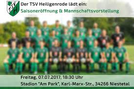 Er entstand unter seinem heutigen namen in den. 20 06 2017 Ausblick Gruppenliga Spielserie 2017 2018 Saisonvorbereitung Tsv 1892 Heiligenrode E V Fussball