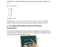 Informasi lebih lanjut mengenai contoh soal akm literasi smp asesmen ia telah meninggal pada usia 101 tahun pada 24 februari 2020. Contoh Soal Psikotes Logika Aritmatika Videos Matching Tes Psikotes Kolerasi Kata 50 Soal Beserta Kumpulan Ilmu Dan Penget Pengetahuan Menggambar Orang Smp