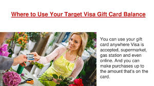 Maybe you would like to learn more about one of these? How To Check Target Visa Gift Cards Ppt Download