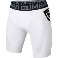 Nike Pro Combat Ultralight Slider Shorts White