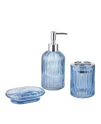 Five capsule collections designed by five black visionaries. Seventh Studio Blue 3 Pc Bath Accessory Set Reviews Bathroom Accessories Bed Bath Macy S