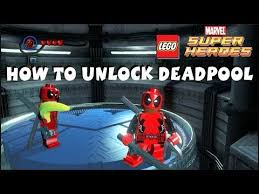 How To Unlock Deadpool Lego Marvel Super Heroes 720p Hd Lego Deadpool Lego Marvel Lego Marvel Super Heroes
