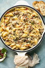 An italian friend of mine had an italian restaurant and used this recipe for over 30 years. Creamy Sausage Pasta Recipe No Spoon Necessary